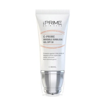 ژل ضد آفتاب SPF۵۰ حاوی ویتامین سی پرایم