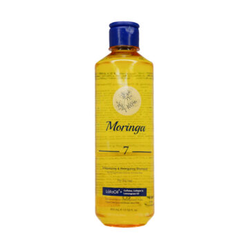 شامپو حجم دهنده و انرژی بخش ۷ مورینگا امو مناسب موهای چرب400ml