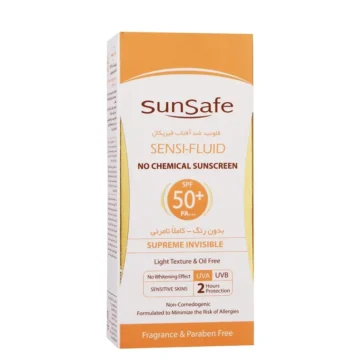 فلوئید ضد آفتاب فیزیکال SPF50