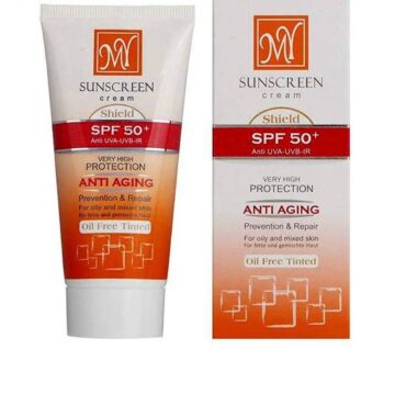 کرم ضدآفتاب رنگ طبیعی پوست چرب مای +SPF50