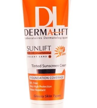 کرم ضد آفتاب رنگ ۴ درمالیفت (Dermalift) حجم 50mL